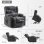 Sillón Relax Con Asistencia De Elevación Y Masaje, Superficie De Tela, Sillón Eléctrico Para Tv Con Función Reclinable - Tela Gris