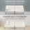 Schlafsofa GTPLAYER 3-Sitzer verstellbare Rückenlehne Stoff Beige