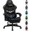 Silla Gaming GTPLAYER Ergonómica con Reposapiés y Soporte Lumbar Negro