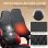 Chaise GTPLAYER Gaming Double Dossier Dorsal Repose-pieds Rouge