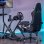 Gtplayer Soporte Volante Con Palanca V1 V2 Inclinable Multiplataforma - Negro Azul