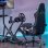 Gtplayer Soporte Volante Con Palanca V1 V2 Inclinable Multiplataforma - Negro Naranja