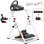 Gtplayer Soporte Volante Con Palanca V1 V2 Inclinable Multiplataforma - Blanco Rojo