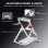Gtplayer Soporte Volante Con Palanca V1 V2 Inclinable Multiplataforma - Blanco Rojo
