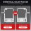 Gtplayer Soporte Volante Con Palanca V1 V2 Inclinable Multiplataforma - Blanco Rojo