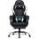 Silla Gaming GTPLAYER Ergonómica con Masaje Lumbar y Reposapiés 150 kg - Negra