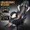 Silla Gaming GTPLAYER Ergonómica con Masaje Lumbar y Reposapiés 150 kg - Negra