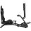 Gtplayer Cockpit Simulador Con Altavoces 3d Monitor Y Pedales Ajustable - Negro