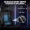 Gtplayer Cockpit Simulador Con Altavoces 3d Monitor Y Pedales Ajustable - Negro