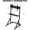 Gtplayer Soporte Monitor Simulador Altura Ajustable 32-65 Pulgadas Con Ruedas