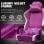 Chaise gaming GTPLAYER respirante large repose-pieds violet