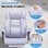 Chaise gaming Gtplayer Wide avec soutien lombaire ressorts