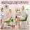 Chaise de bureau GTPLAYER Home Office sans accoudoirs réglable velours vert