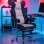 Silla gaming GTPLAYER con soporte lumbar de muelles y reposapiés ajustable