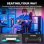Silla gaming GTPLAYER con soporte lumbar de muelles y reposapiés ajustable