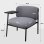 Sedia GTPLAYER Relax Armchair Con Metallo Grigio