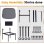 Sedia GTPLAYER Relax Armchair Con Metallo Grigio