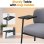 Sedia GTPLAYER Relax Armchair Con Metallo Grigio