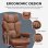 Chaise Gaming GTPLAYER avec soutien lombaire a ressort et repose-pieds