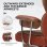 Chaise Gaming GTPLAYER avec soutien lombaire a ressort et repose-pieds