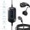 Carregador portátil NIVIAN Tipo 2 3,7 kW 16 A IP65