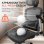 Chaise de jeu GTPLAYER ergonomique Mesh 2D tete 4D accoudoirs