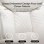 Cadeira de gaming GTPLAYER Grande utilizador 3D PU 180kg Branco
