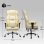 Chaise de jeu GTPLAYER Large avec soutien lombaire a ressorts et repose-pieds