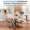 Chaise de jeu GTPLAYER Large avec soutien lombaire a ressorts et repose-pieds