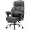 Chaise GTPLAYER Wide Gaming avec repose-pieds tissu gris