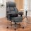 Chaise GTPLAYER Wide Gaming avec repose-pieds tissu gris