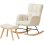 Chaise berçante GTPLAYER Teddy Beige 136 kg