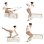 Banc de Pilates Kingsmith B2 Multifonction 5 Niveaux Resistance 150 kg