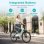 Bicicleta eléctrica HillMiles MileCity 1 Verde 26" Autonomía 100 km