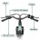 Velo Electrique Urbain MileCity 1 Green 26 Pouces