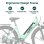 Velo Electrique Urbain MileCity 1 Green 26 Pouces