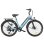 Bicicleta eléctrica HillMiles MileCity 1 Azul 26" Autonomía 100 km