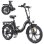 Vélo électrique pliant HillMiles MilePort 1 250W 20" Fat pneus 7 vitesses