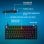 Teclado Logitech G316 X 75% com ecrã LED, RGB LIGHTSYNC e switches táteis intercambiáveis, teclas PBT