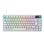 Tastiera Logitech G316 X 75 bianca con schermo LED, switch tattili intercambiabili e RGB