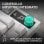 Tastiera Logitech G316 X 75 bianca con schermo LED, switch tattili intercambiabili e RGB