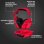 Cuffie Logitech G Astro A50 X Wireless Bluetooth HDMI 4K 120 Hz Rosso