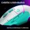 Ratón Logitech G502 X PLUS inalámbrico gaming 44000 DPI RGB LIGHTSPEED menta