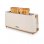 Grille-pain Princess 142410 1 fente longue 900 W 7 niveaux Décongélation Beige