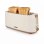 Grille-pain Princess 142411 2 fentes longues 1400 W 7 niveaux de brunissage Beige