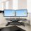 Bureau réglable StarTech.com StarTech.com pour coin avec support double écran