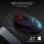 Ratón Redragon M690-1 inalámbrico 2400 DPI negro ergonómico 4 botones