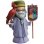 Figura Dumbledore Con Fénix Fawkes Y Estandarte Hogwarts 15 Cms