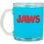 Taza De Cristal Jaws Tiburón Cerámica 315 Mls