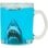 Taza De Cristal Jaws Tiburón Cerámica 315 Mls